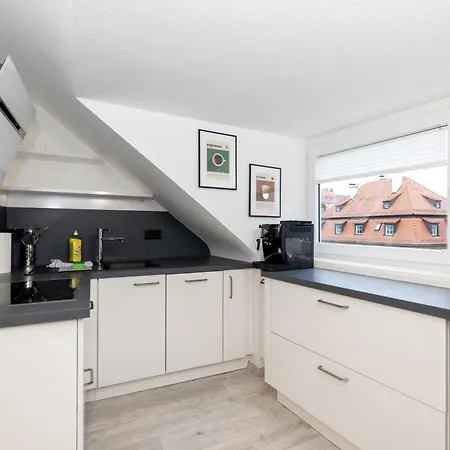 Penthouse In Bahnhofsnaehe Apartmán