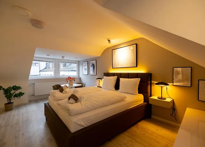 Penthouse In Bahnhofsnaehe Appartement *