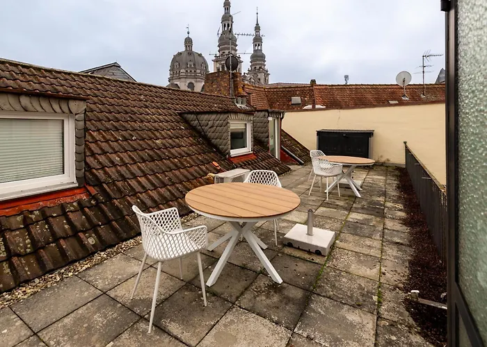 Appartement Penthouse In Bahnhofsnaehe Wurtzbourg